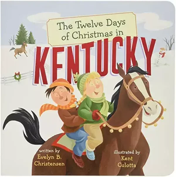 Twelve Days Of Christmas - Kentucky board book