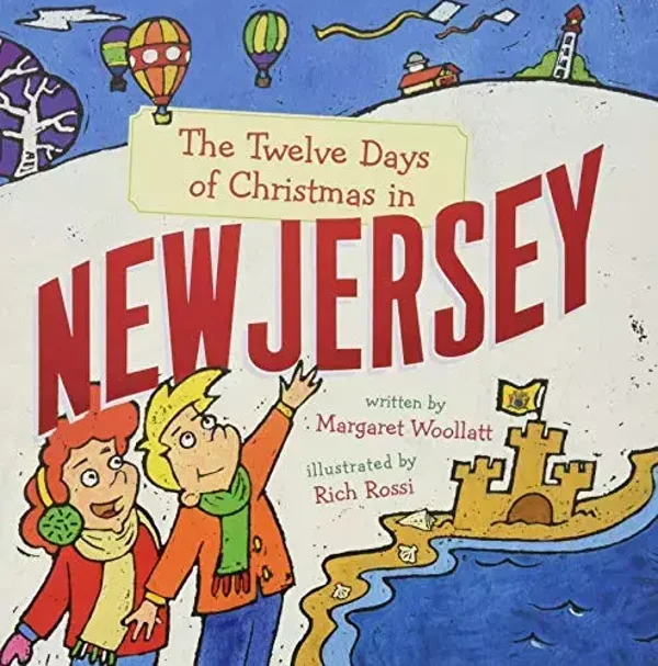 Twelve Days Of Christmas - New Jersey board book