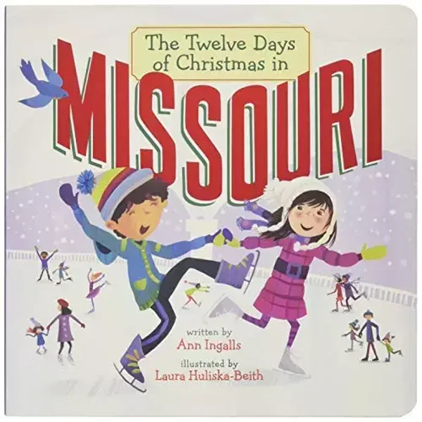 Twelve Days Of Christmas - Missouri board book