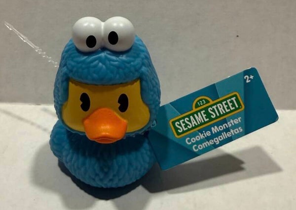 Sesame Street Character Rubber Duck - Cookie Monster