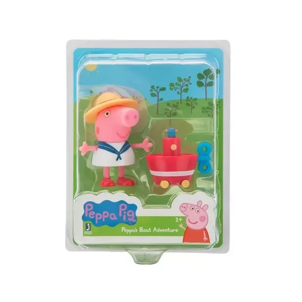 Peppa Pig Figure Pack - Peppa’s Boat Adventure toy playset