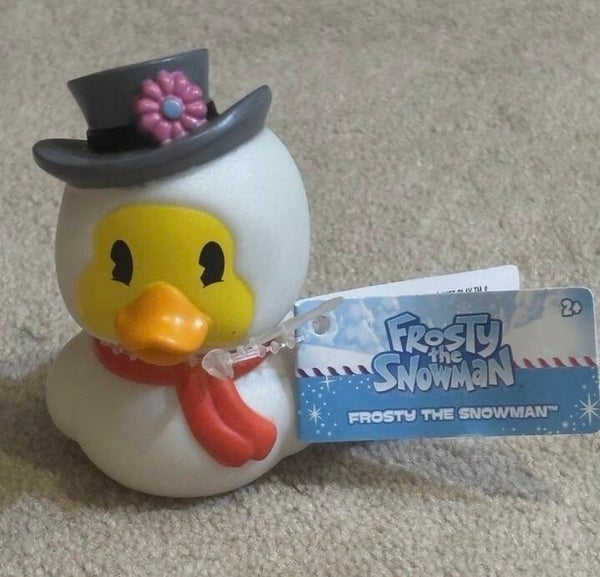 Rubber Ducky - Frosty the Snowman