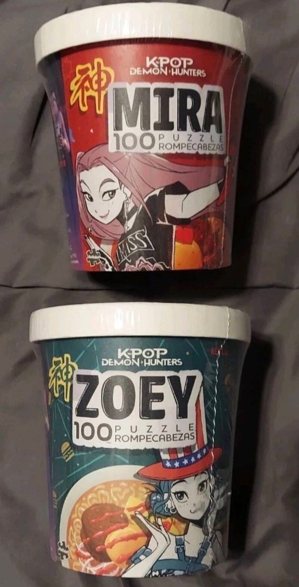 K-POP Demon Hunters Ramen Puzzle (100 pieces)