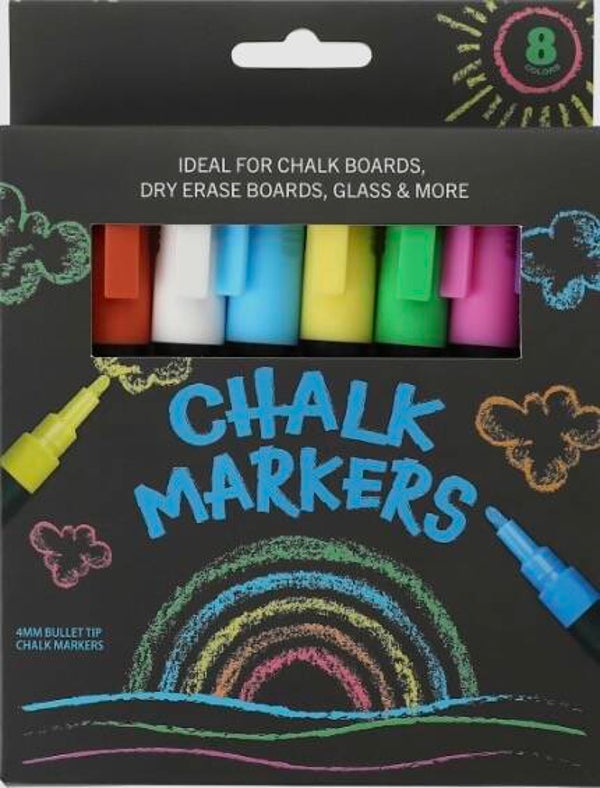 Chalk Markers (Set of 8)