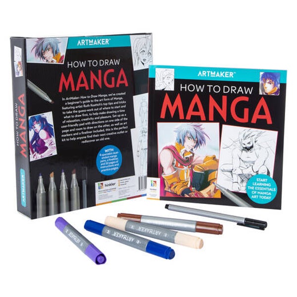 Artmaker™ How To Draw Manga Set - boy characters
