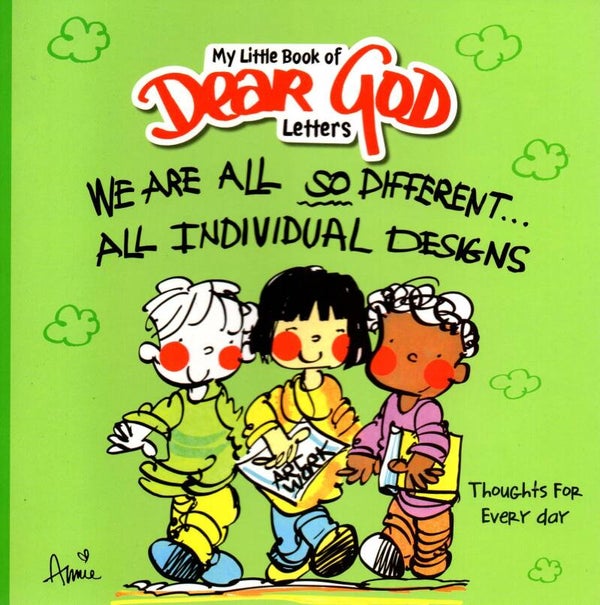 My Little Book of Dear God Letters - We Are All So Different… All Individual Designs book