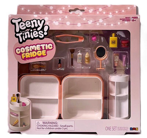 Teeny Tinies - Cosmetic FridgeSet  (for Barbie sized dolls)