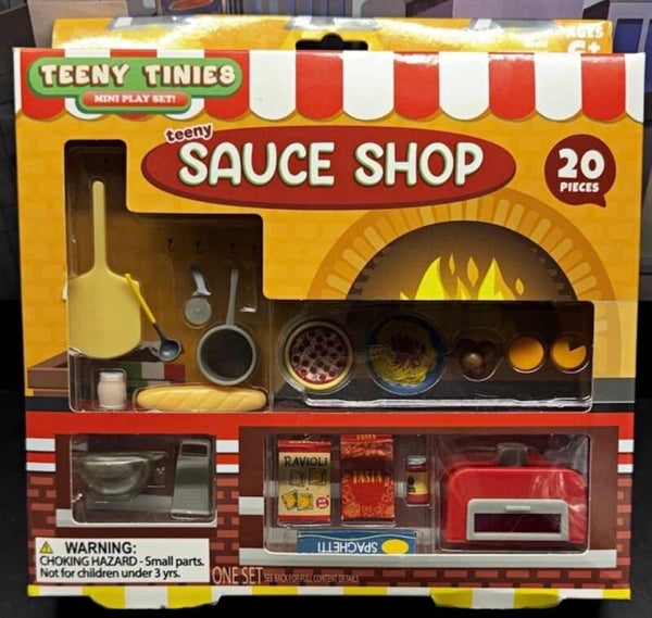 Teeny Tinies - Sauce Shop (for Barbie sized dolls)
