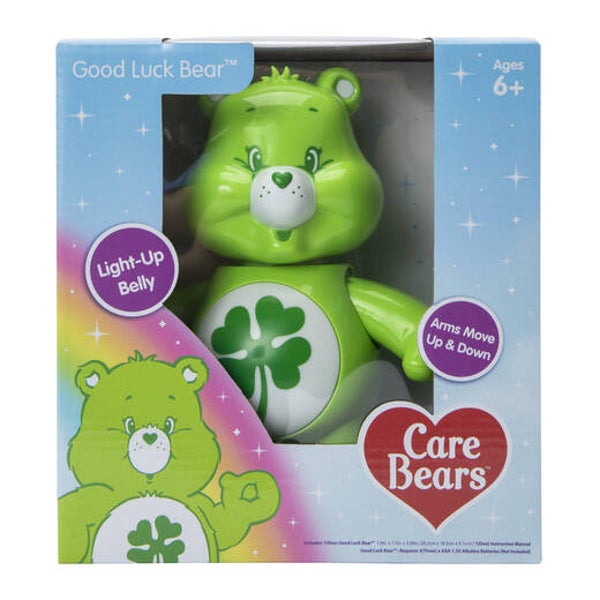 Care Bears™ Waving Figure (8in) - Good Luck Bear