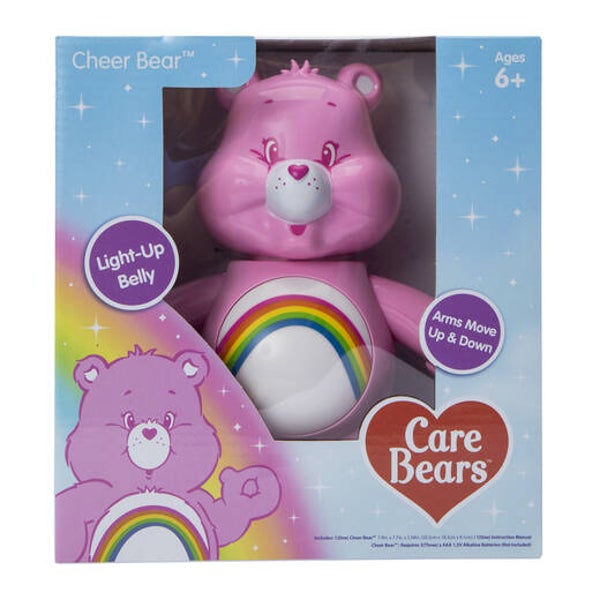 Care Bears™ Waving Figure (8in) - Cheer Bear
