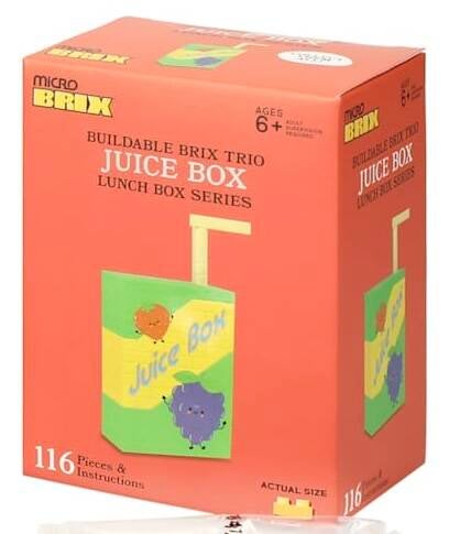 Micro Brix™ Buildable Brix Trio Lunch Box Series | Learning Made