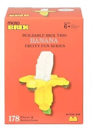 Micro Brix™ Buildable Brix Trio Fruity Fun Series | Learning Made