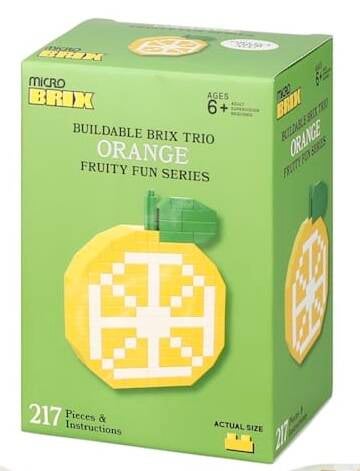 Micro Brix™ Buildable Brix Trio Fruity Fun Series | Learning Made