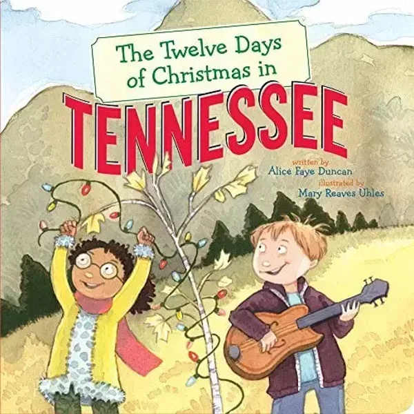Twelve Days Of Christmas - Tennessee board book