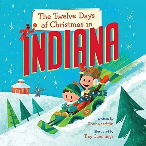 Twelve Days Of Christmas - Indiana board book