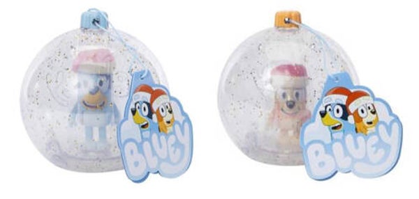 Bluey™ Toy Christmas Ornaments - Bandit & Chilli