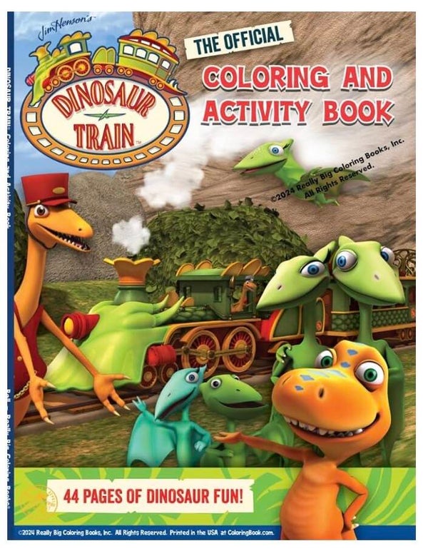 Dinosaur Train Coloring Book