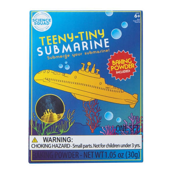 Super Simple Science mini science kit - Teeny-Tiny Submarine