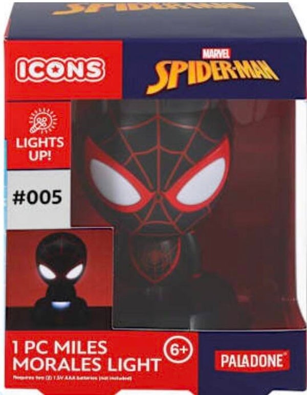 Icons Marvel Spider-Man Miles Morales Light Figure