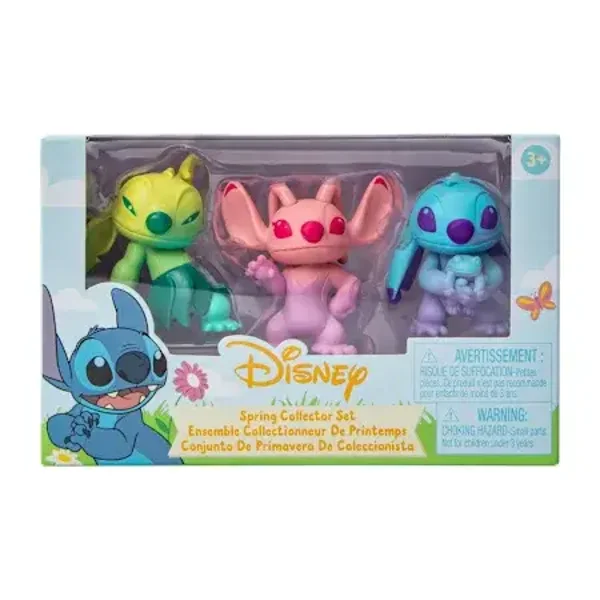Disney Stitch Collection - Set of 3 colorful Summer  Stitch Ombre figures