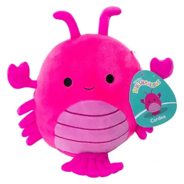 Squishmallows™ (Beach Buddy Squad) - Cordea the Lobster (hot pink)  plush toy