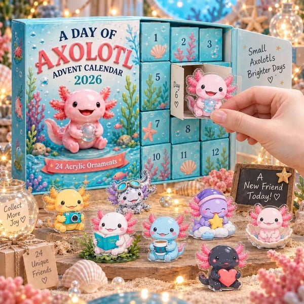 Axolotl Lover’s Advent Calendar (aka Christmas Countdown Calendar - Escape Room