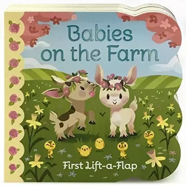 Babies on the Farm - lift a flap board book