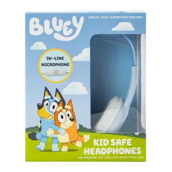 Bluey™ Kid-Safe Wired Headphones With Mic