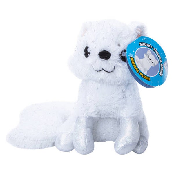 Ploofs™ Snowy Tundra Biome - Arctic Fox Plush Toy