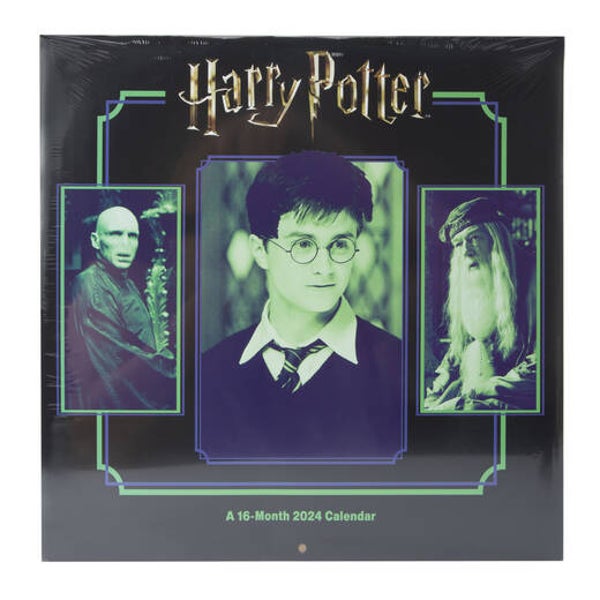 Harry Potter - 2024 Wall Calendar  (16-Month)