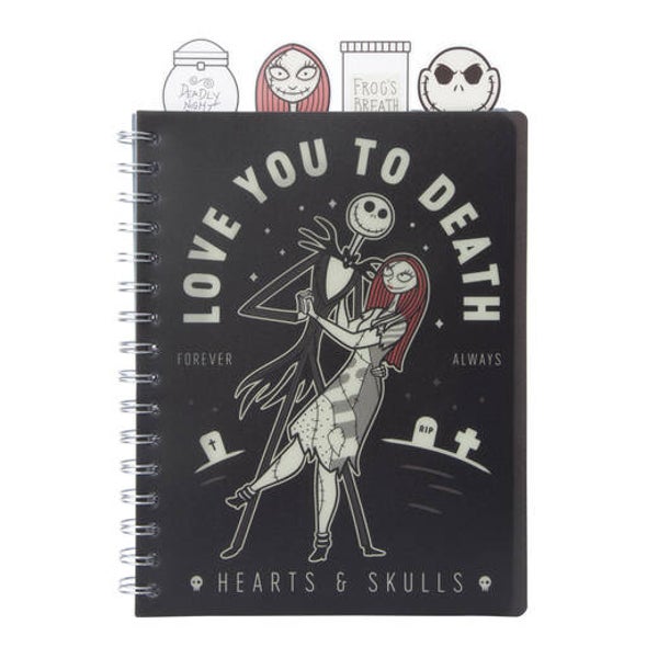 The Nightmare Before Christmas™ - Love You to Death - Tab Journal Notebook