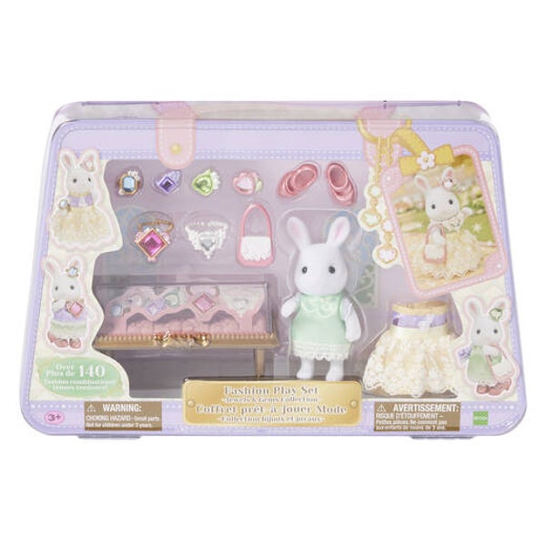Calico Critters® Jewels & Gems Collection flocked figure Fashion play set