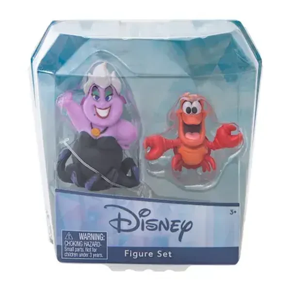 Disney Pixar Figure Set 2 Pack - Sebastian & Ursula