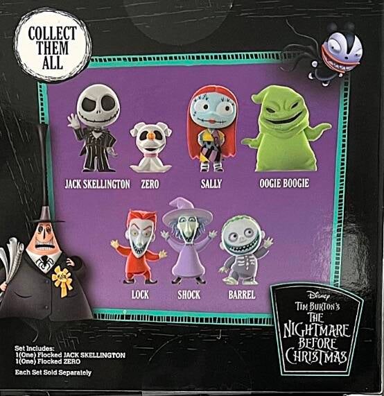 Disney Tim Burton's The Nightmare Before Christmas Flocked Figure