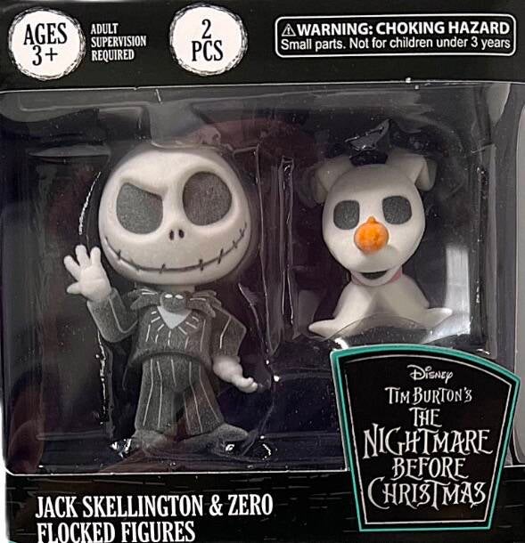 Disney Tim Burton's The Nightmare Before Christmas Flocked Figure