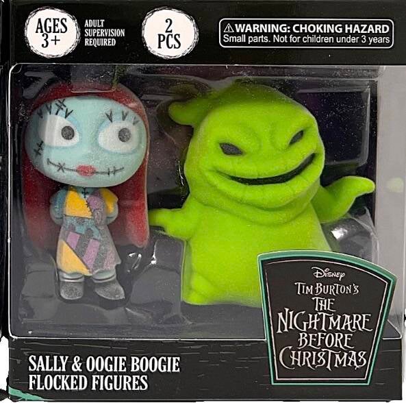 Disney Tim Burton's The Nightmare Before Christmas Flocked Figure