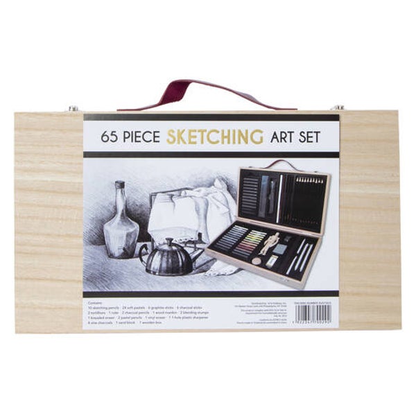Artist’s Sketching Set (65 pieces)
