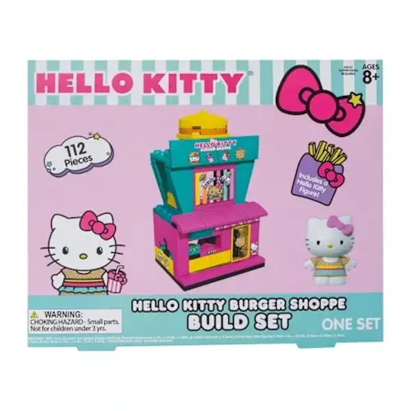 Hello Kitty® Construction Set & Figure - Burger Shoppe