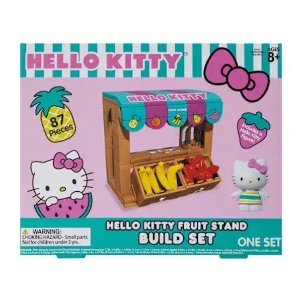 Hello Kitty® Construction Set & Figure - Fruit Stand