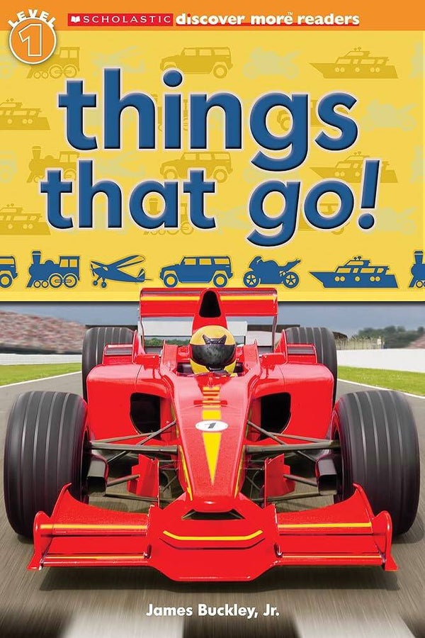 Scholastic Discover More Readers - Things That Go!  Level 1 Reader book