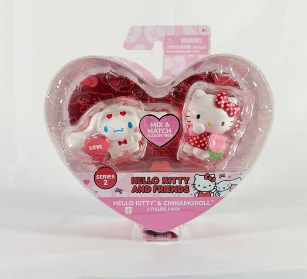 Sanrio Hello Kitty and Friends Perfect Pairs Figure Set - Hello Kitty and Cinnamoroll