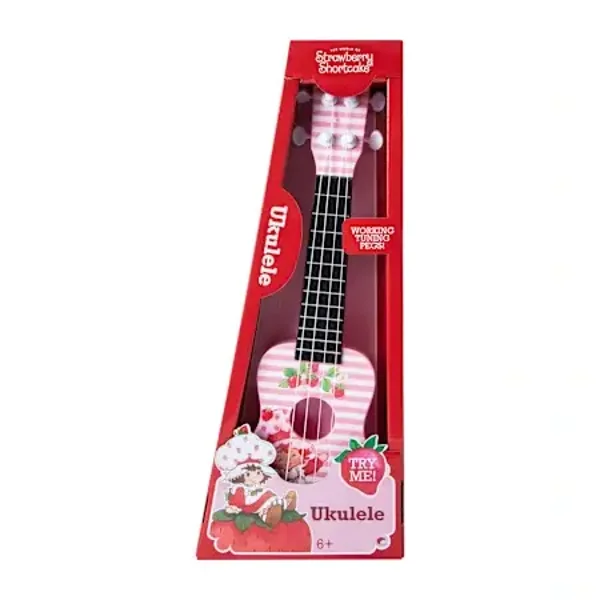 Ukulele Toy - Strawberry Shortcake (stripes)