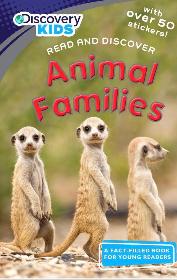Discovery Kids Read and Discover Animal Families book