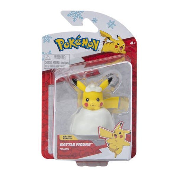 Pokemon™ Holiday Battle Figure - Pikachu with igloo