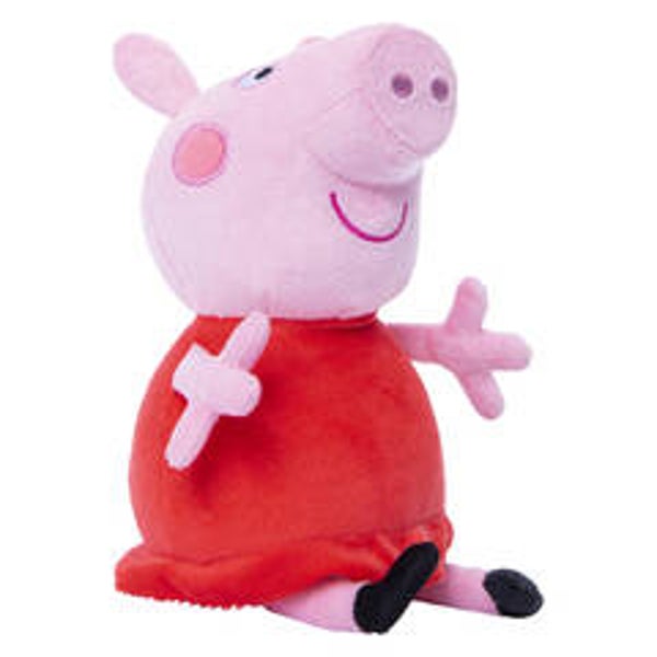 Peppa Pig plush toy - red dress