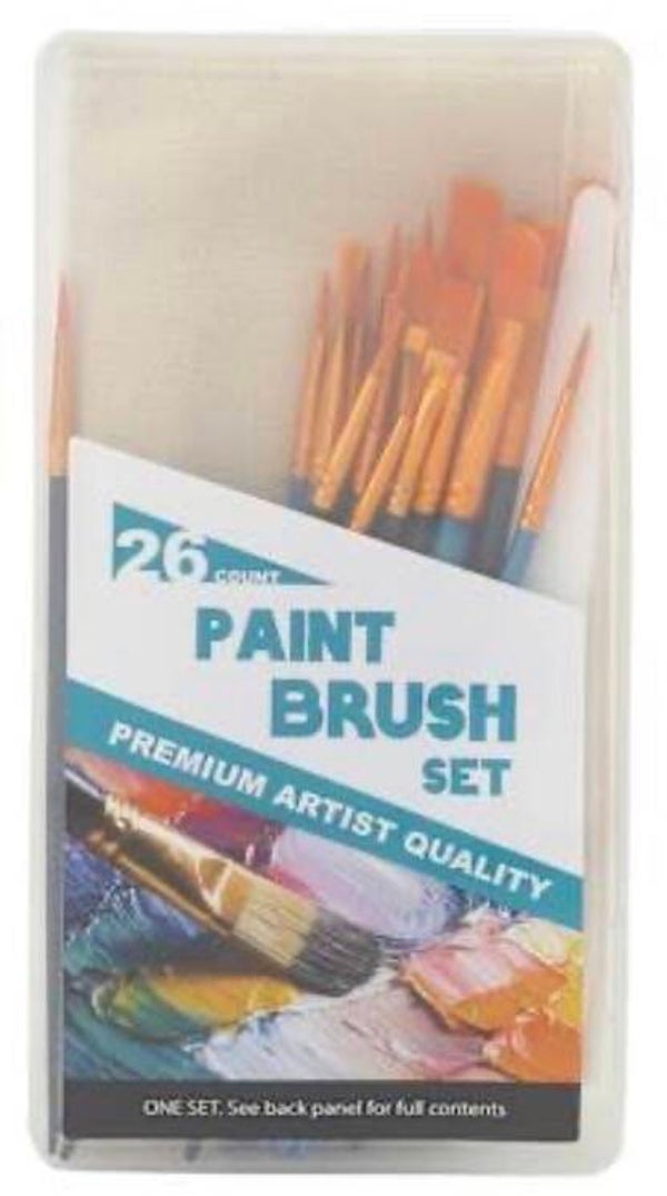 Paint Brush Set  (26 pieces)