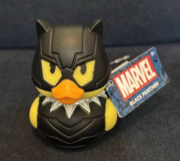 DC Superheroes Black Panther Rubber Duck