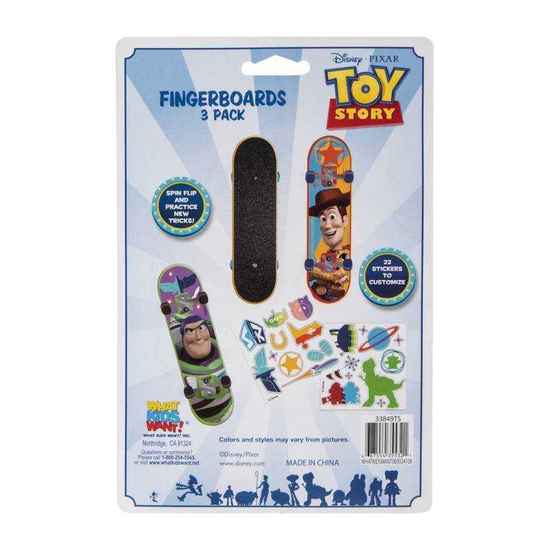 Finger Boards - Disney Pixar Toy Story | Learning Made Fun With