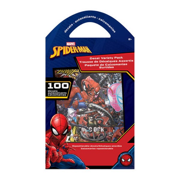 Spider-Man® Decal Variety Pack With 100 Repositionable Stickers