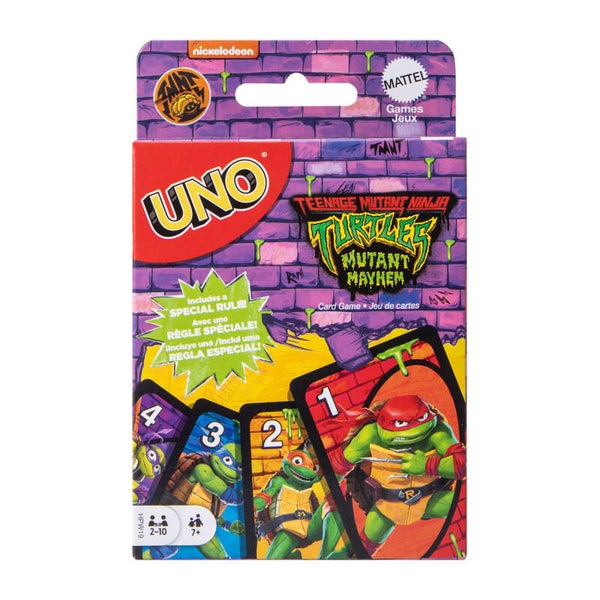 Uno Specialty Card Game - Teenage Mutant Ninja Turtles edition